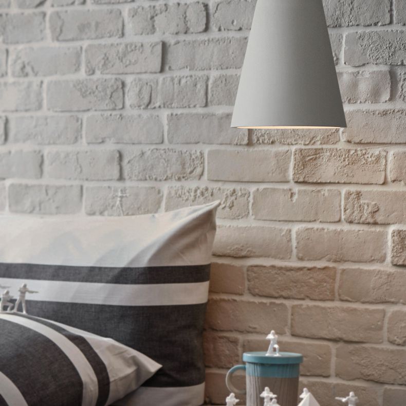 Luce a soffitto a sospensione geometrica Stile minimalista in stile Grigio Apco sospeso Luce a sospensione