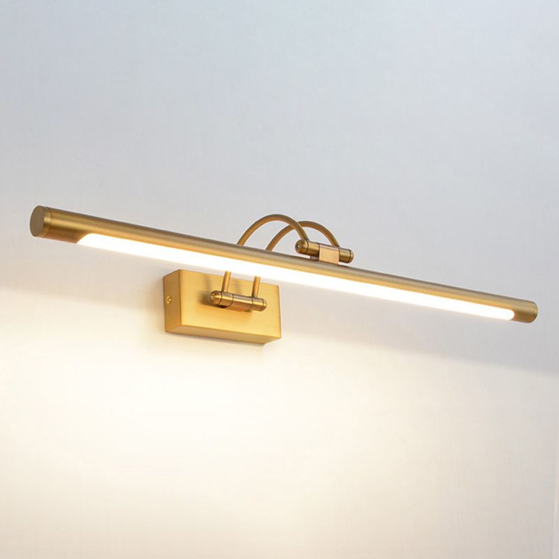 Modern Minimalist Style Cylindrical Vanity Wall Light Fixtures Metal Vanity Lights for Toilet