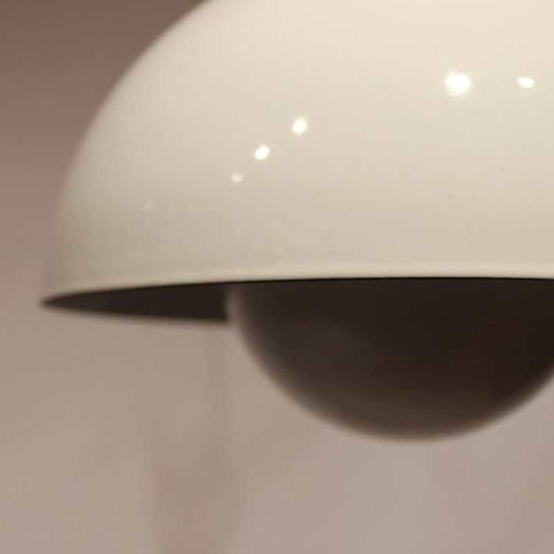 Colorful Dome Shape Pendant Light Nordic Metal Hanging Pendant for Living Room