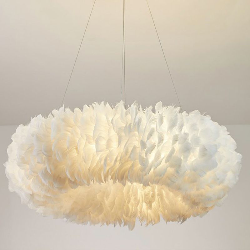 Opgehangen verlichtingsarmatuur moderne stijl LED hanglichtkit voor slaapkamer