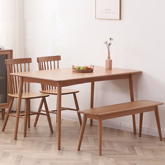 Modern Style Solid Wood Furniture 4-foot Dining Site Table for Dining Room