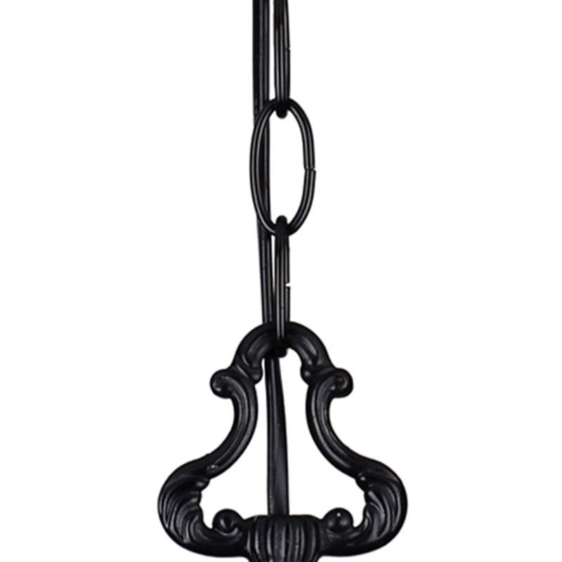 Tiffany Style Pendant Lamp with Glass Shade Dinning Room Suspension Lighting Fixture