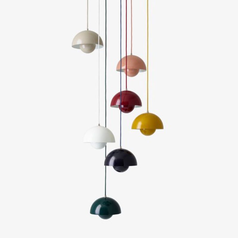 Modern Style Pendant Light Fixtures Bowl 1 Light Hanging Light for Kitchen