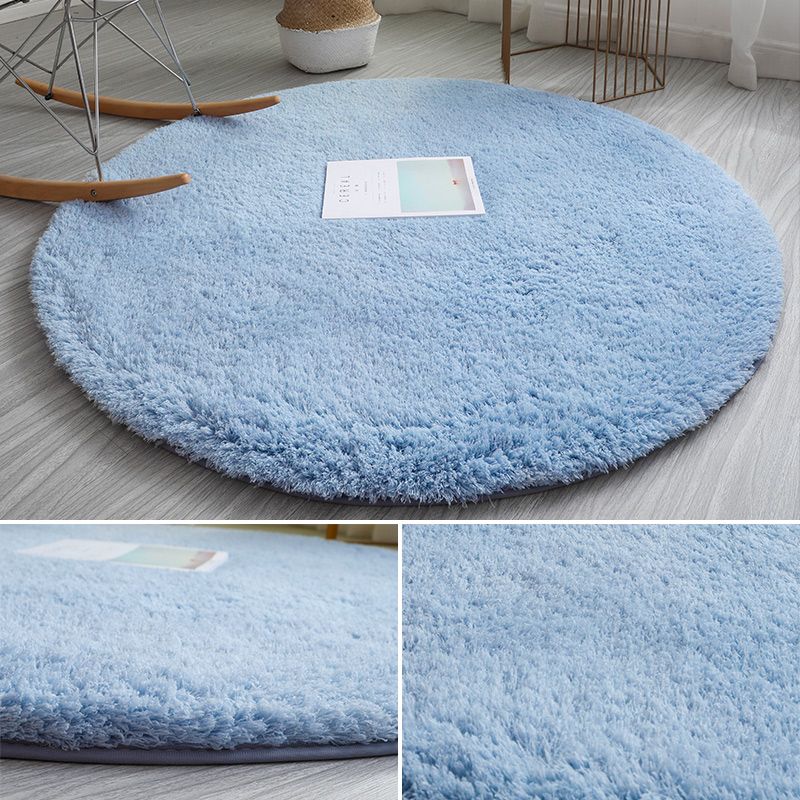 Tapis nature relaxant un tapis de tapis en fausse en laine multicolore tapis sans glissement lavable pour chambre à coucher