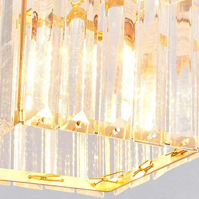 1-Light Modern Style Flush Mount Glass Ceiling Light for Aisle
