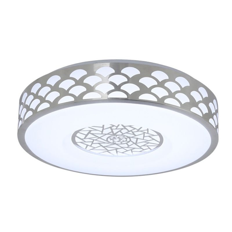 Round Flush Mount Light Acrylic Modern Simplicity Flush Mount Spotlight for Living Room