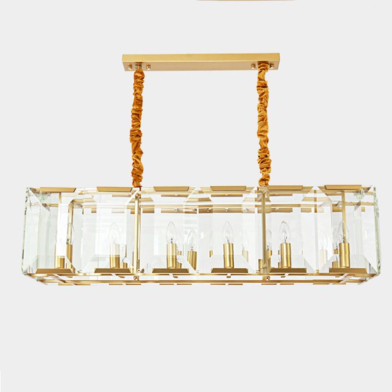 Isla colgante techo colgante iluminación de cristal vestíbulo de dormitorio luz del hotel