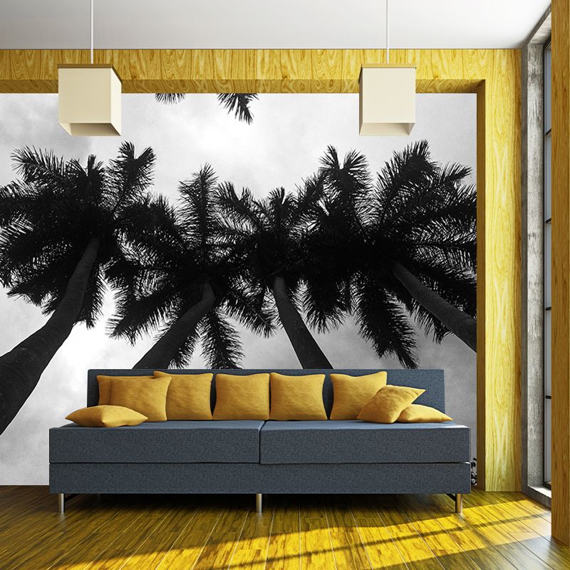 Waterproof Palm Tree Mural Tropical Photography Dining Room Wall Mural