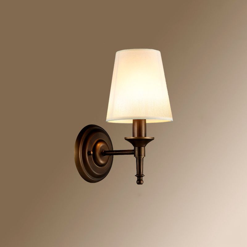 Iluminación de pared de múltiples sombras estilo de vidrio simple moderno 1 luz de pared ligera