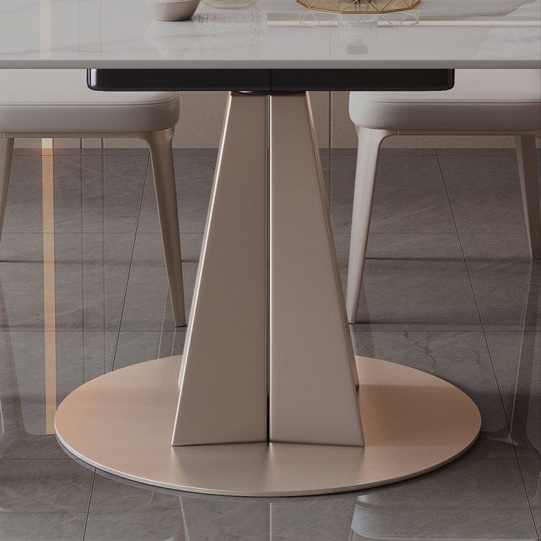 Contemporary 1/4/7 Pieces Dining Set Sintered Stone Dining Room Set