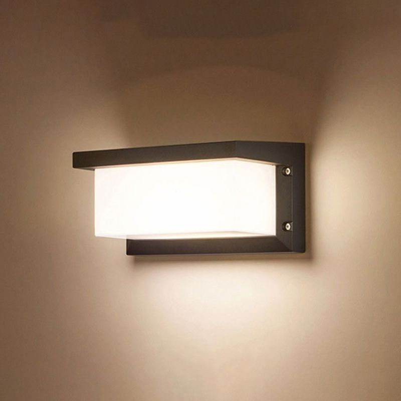 Modern Minimalist Style Wall Light Sconces Acrylic 1 Light Wall Lights for Outside Wall