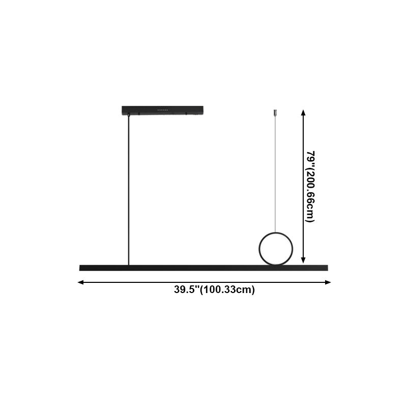 Luz de lámpara LED LED LED de estilo moderno de estilo moderno para comedor