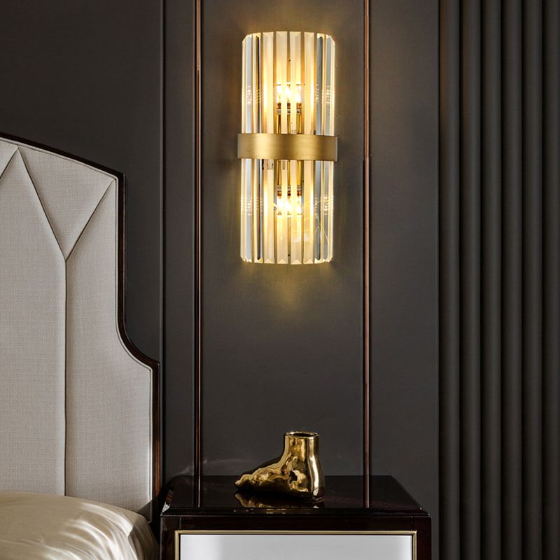 Modern Style Crystal Wall Light Sconce Creative Wall Light Fixture for Bedroom