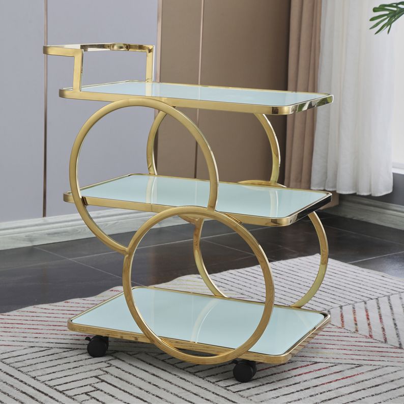 31.50" High Rolling Contemporary Prep Table Stone Prep Table for Kitchen