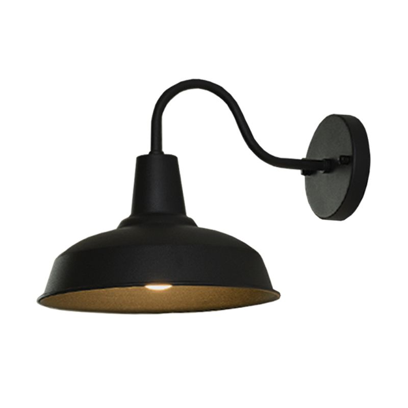 Illuminazione da parete in metallo Apparecchiatura ombreggiata per la parete industriale illuminazione per esterni