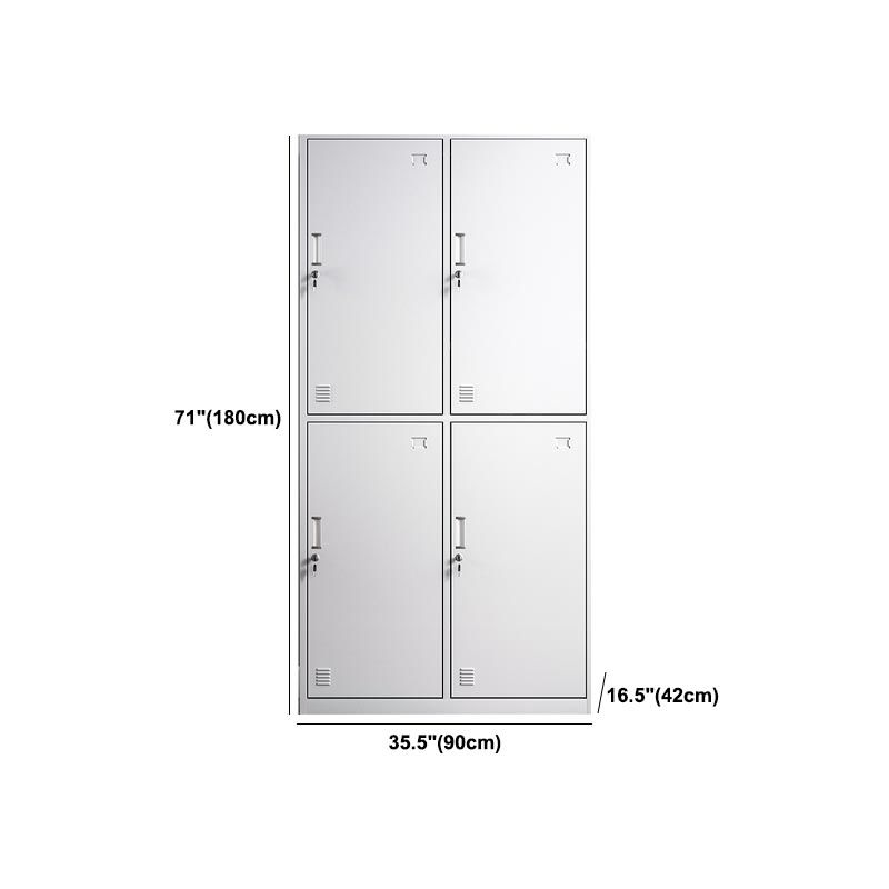 Hinged Modern Wardrobe Armoire Metal Wardrobe Cabinet for Home