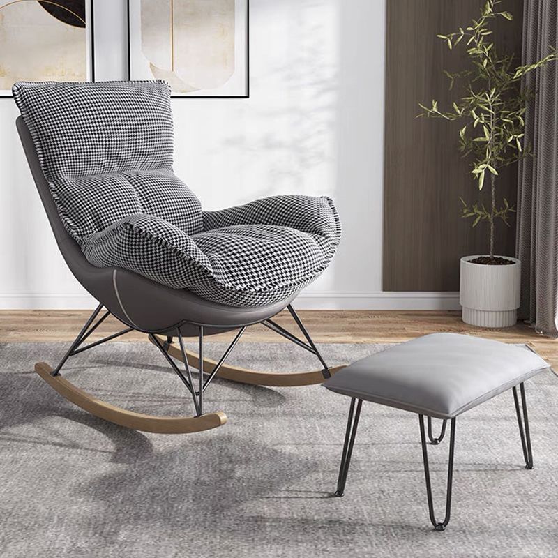Simple Style Modern Rocker Chair Leisure Lounge Home Chaise Chair