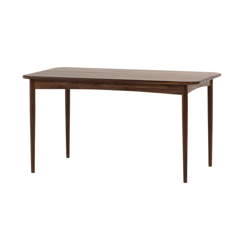 Industrial Rectangle Home Fixed Table Solid Wood Dining Room Desk