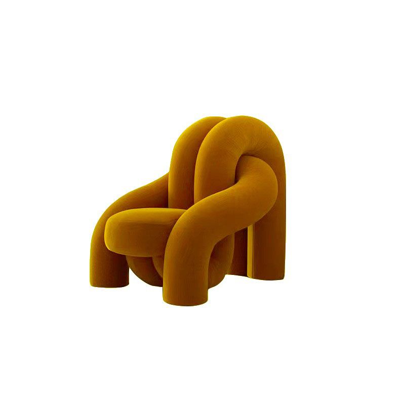Indoor Dining Side Chair Metal and Upholstered Side Chair for Home