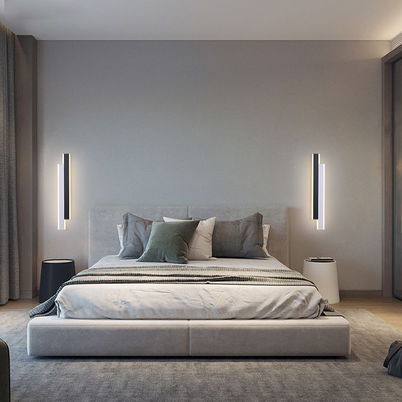 Lámpara de pared de luz de pared de estilo contemporáneo para sala de estar de dormitorio