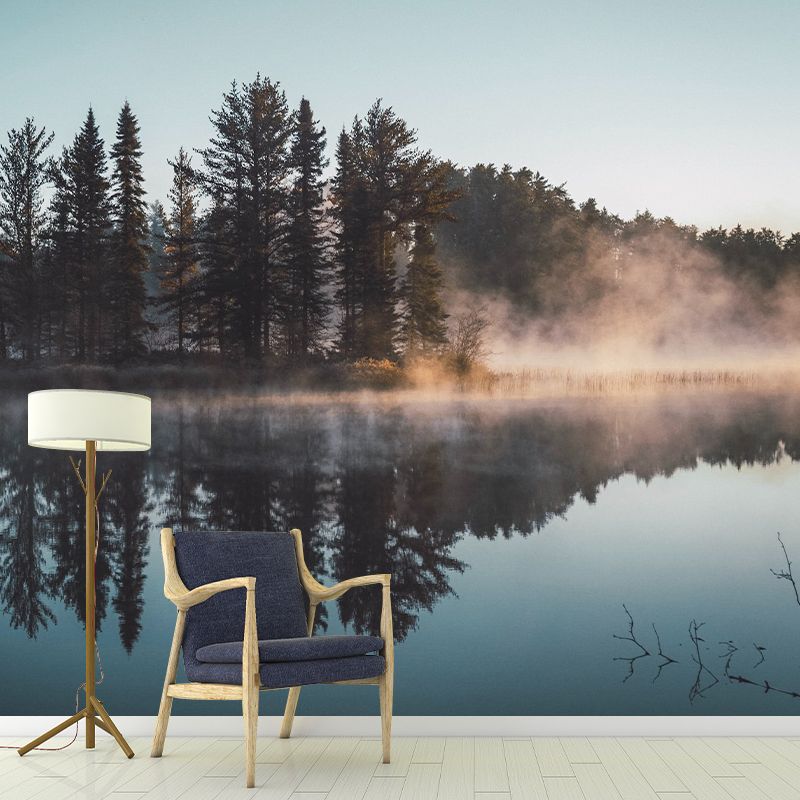 Photography Environment Friendly Mural Wallpaper Woods Bedroom Wall Mural