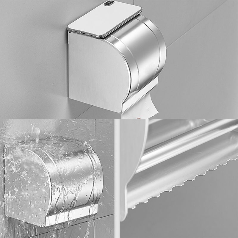 Modern Bathroom Accessories Hardware Set White Metal Bathroom Accessory Kit