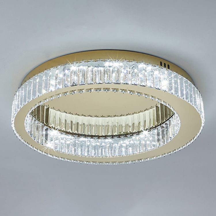 Luces de techo empotradas modernas doradas, iluminación LED de montaje en techo para sala de estar