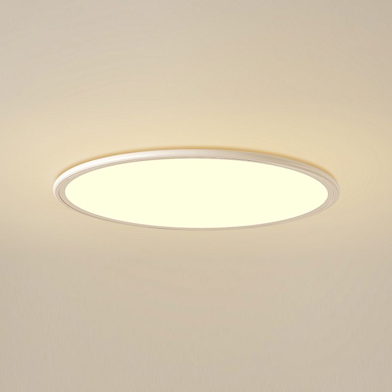 Aluminum Circle Ceiling Light Fixture Simplicity LED Ceiling Mount Light Fixture