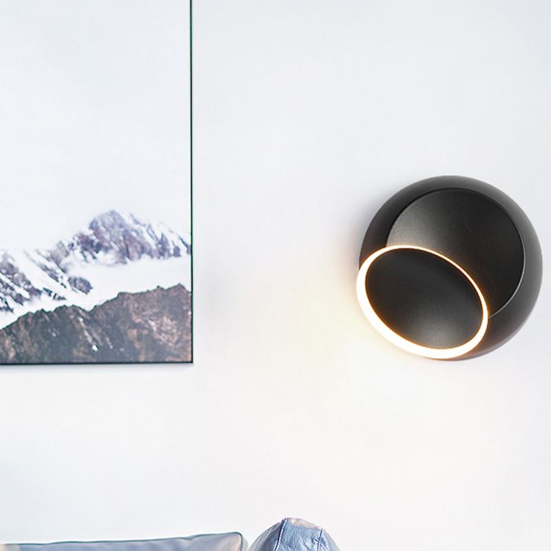 LED Sconce Light Fixture Rotatable Simplicity Flush Mount Wall Sconce for Bedroom