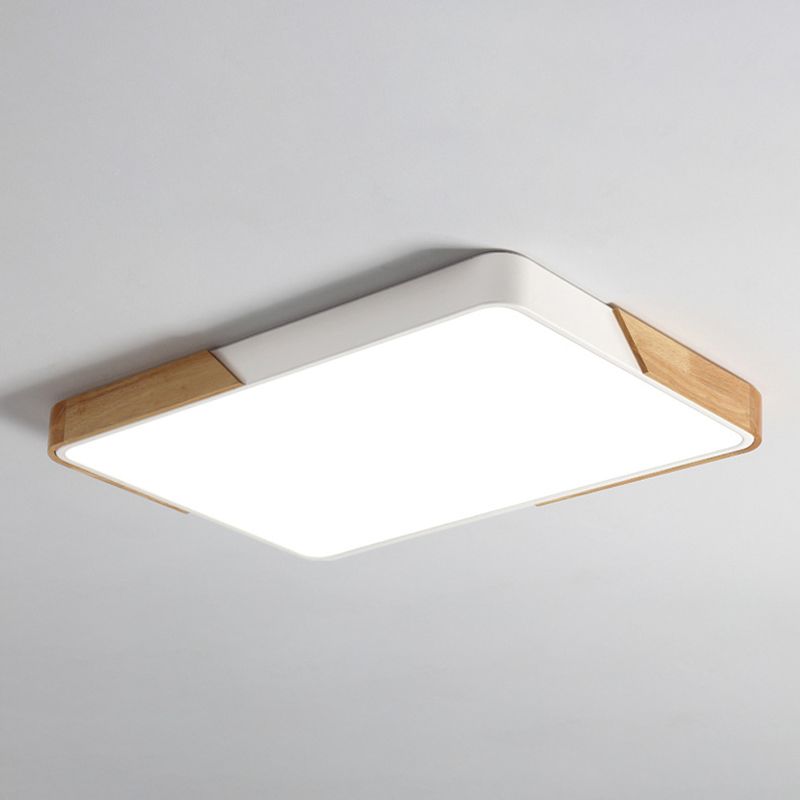 Deckenleuchte in geometrischer Form, modernes Makronen-Eisen, 1-flammig, Unterputzmontage für Schlafzimmer, Arbeitszimmer