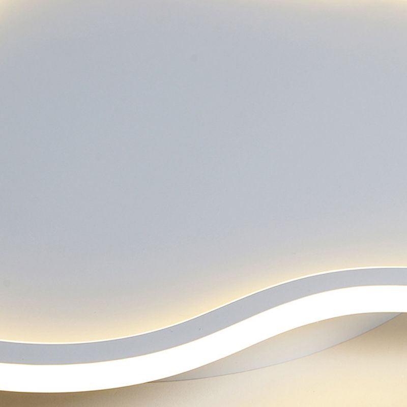 Cloud Shape Plafond Gemonteerde Light Fixture Nordic Style LED Metalen Plafond Lamp
