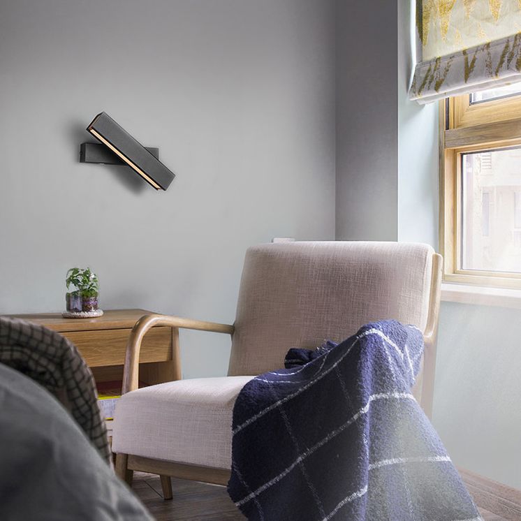 Rectangular Wall Light Sconces Modern Minimalist Style Acrylic 1 Light Sconces