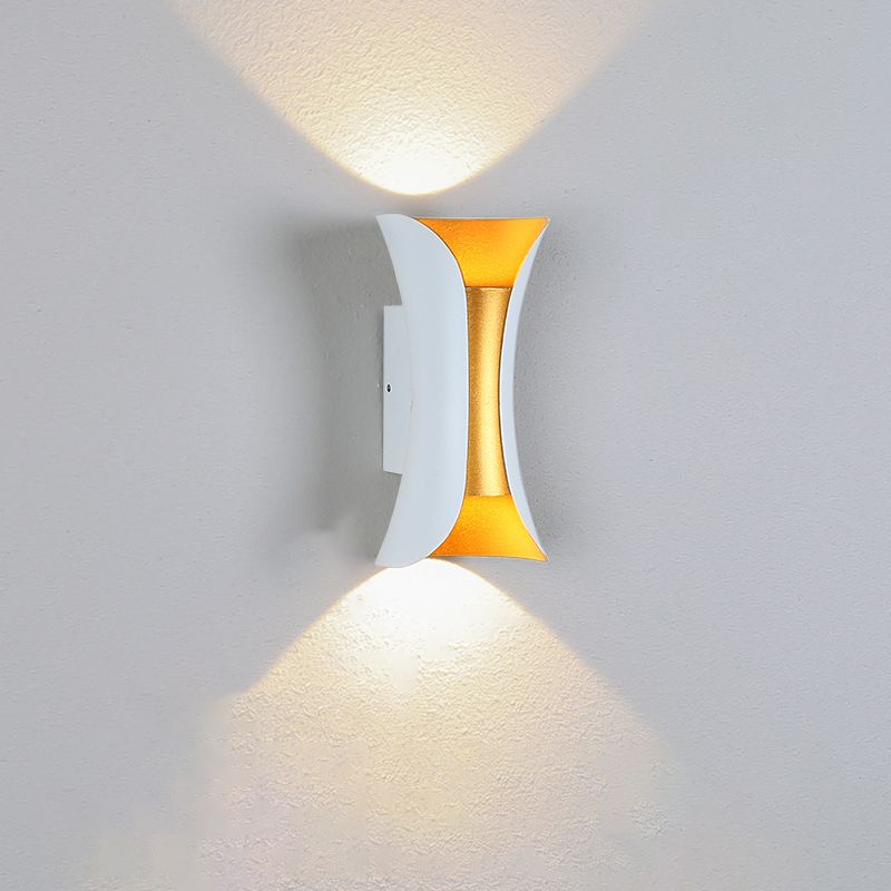 Modern Aluminum Wall Light Geometric Lighting Wall Sconce for Exterior Spaces