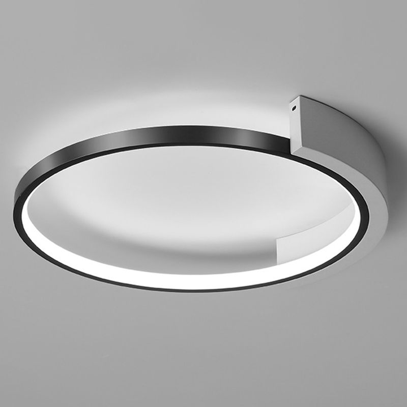 Arch-ronde Mount Light Fixtures Metal Modern Simplicity Flush Ceiling Light Fixtures for Bedroom