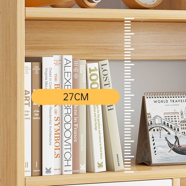 Modern Style Bookshelf Enginner Wood Bookcase for Home Office