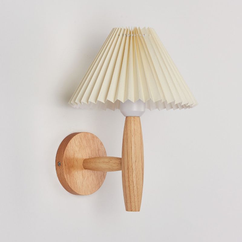 Contemporary Wall Light Wood Lighting with Shaded for Room Restaurant