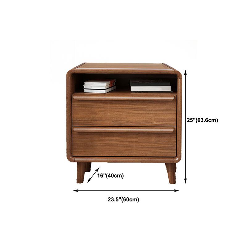 Bedroom Dresser Modern Solid Wood Storage Chest with Drawers
