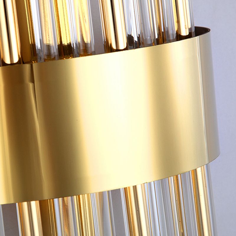 Postmoderne Stilkristallwandlicht geometrische Form Wandleuchten für Schlafzimmer