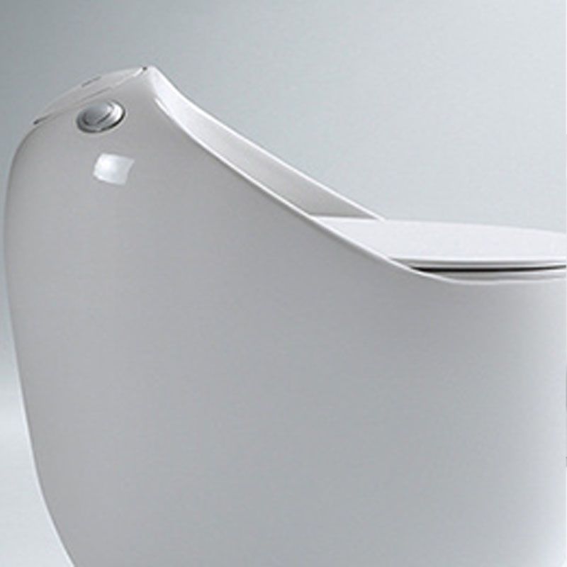 Siphon Jet Round Toilet Mini Indoor Flush Toilet for Washroom