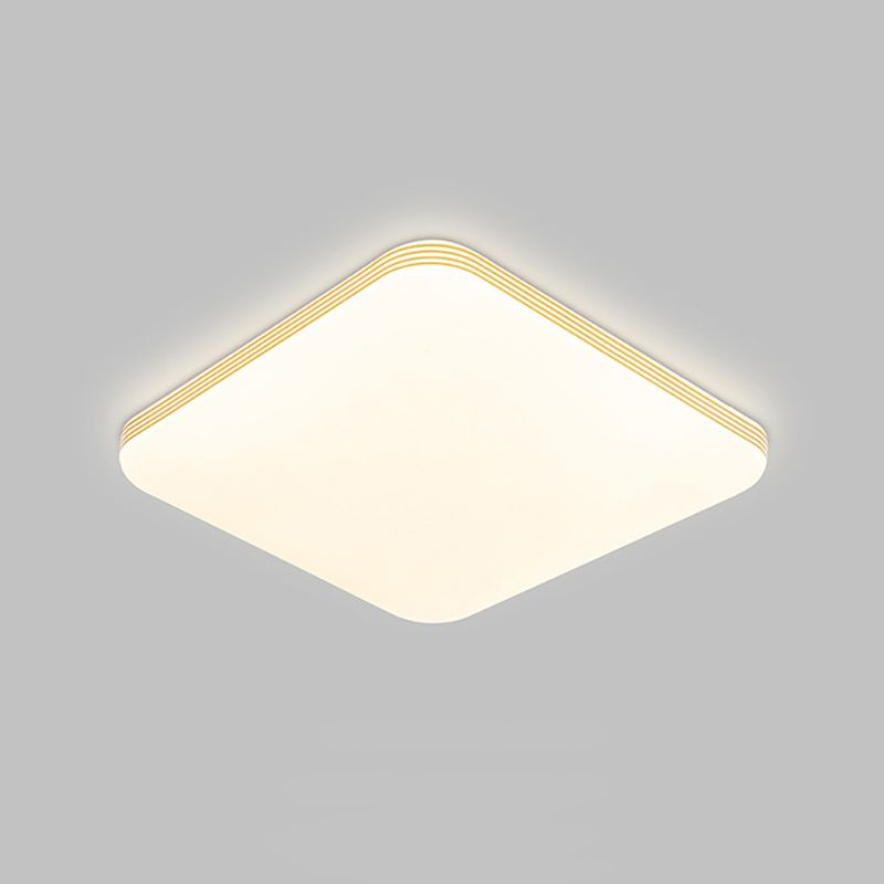 Geometrie Vorm LED-plafondlamp Modern acryl 1-lichts inbouw voor woonkamer