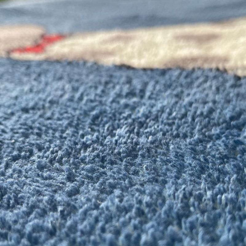 Roze modern tapijt polyester cirkel binnen tapijt wasbaar tapijt voor woonkamer