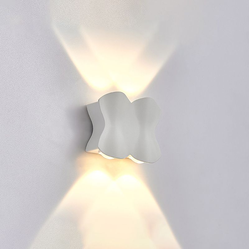 Golven multi lights wand gemonteerd licht aluminium moderne stijl led wand sconce