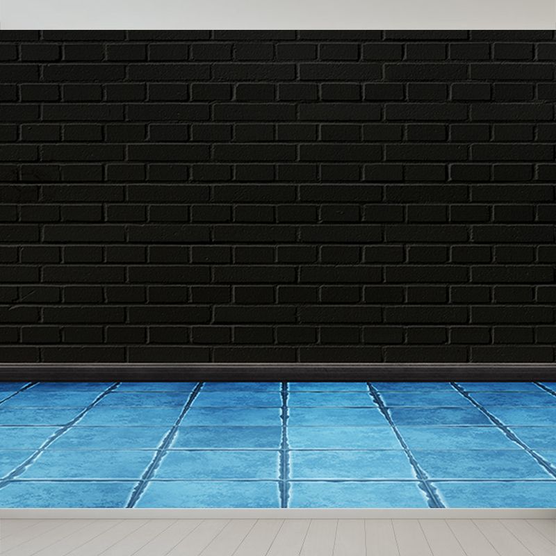 Mildew Resistant Brick Wall Mural for Resting Room, Custom Size Available