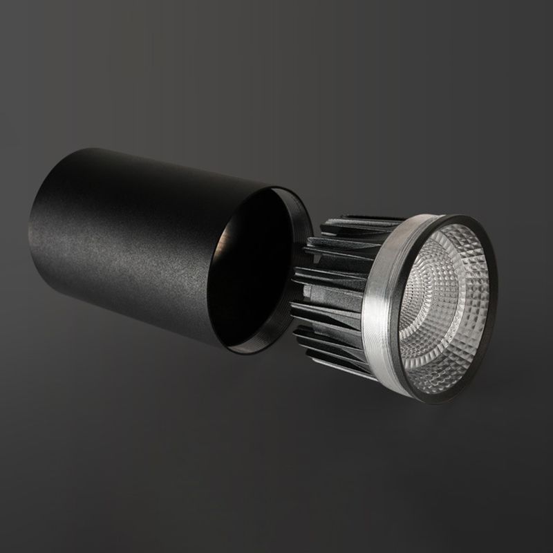 Aluminum Tubular Flush Mounted Lamp Nordic Style LED Ceiling Fixture for Hallway