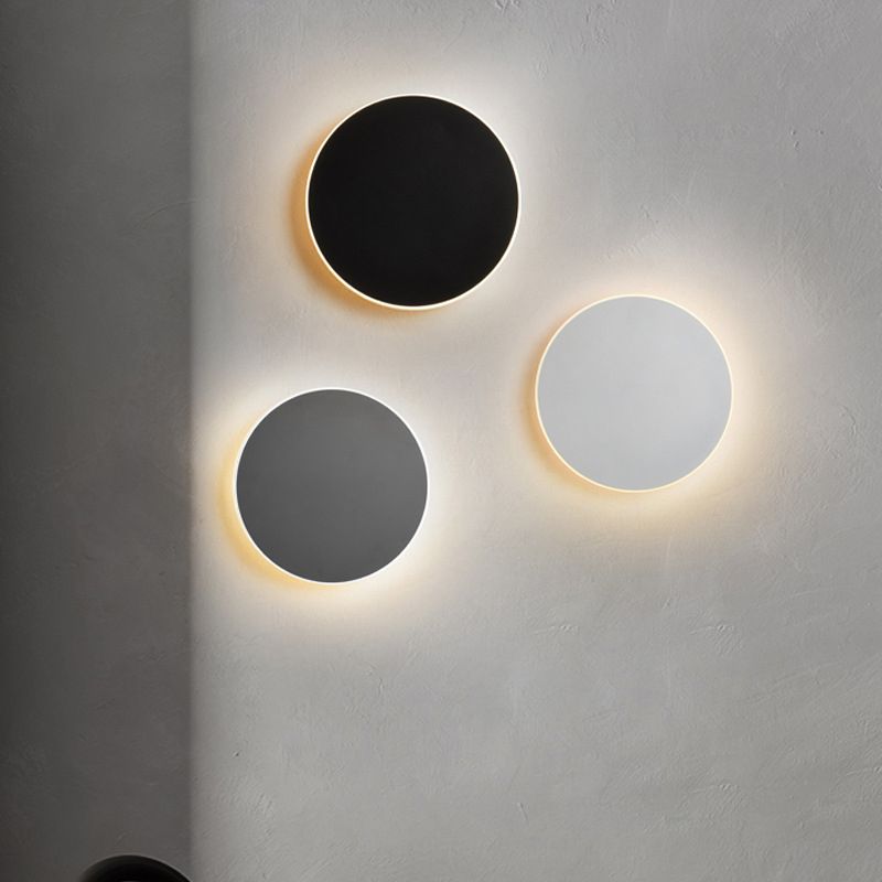 Acryl runde Schatten Wandleuchte modern