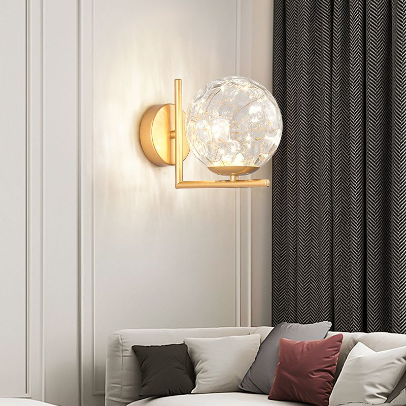 1 Head Ambient Lighting Wall Light Sconce Creative Star Light Wall Lamp for Bedroom