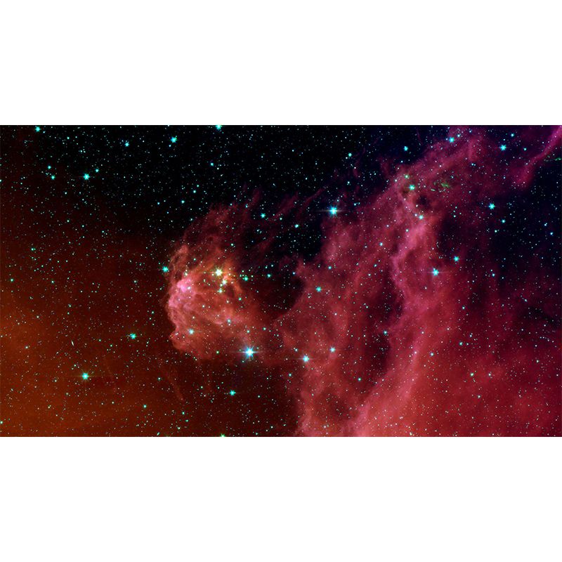 Photography Stain Resistant Mural Wallpaper Starry Sky Living Room Wall Mural