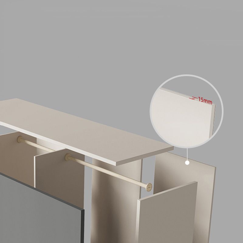 Manufactured Wood Modern Cabinet for Bedroom Sliding Door Storage Cabinet