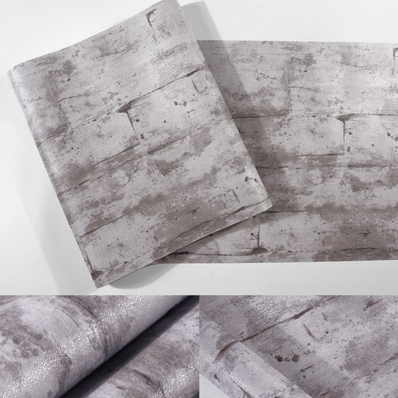 Industrial Reclaimed Wood Wallpaper 31 ft. x 20.5 in Non-Pasted Vinyl Wall Decor