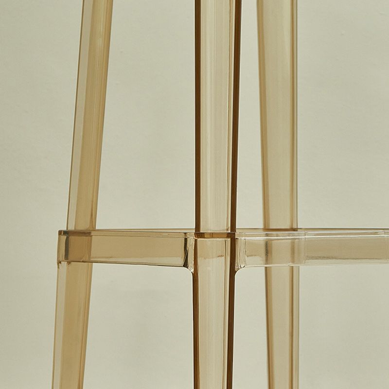 Contemporary Bar-stool Plastic Counter Bar Stool for Restaurant